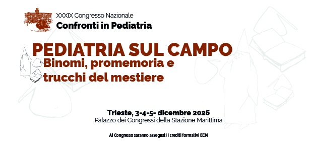 XXXIX Confronti in pediatria