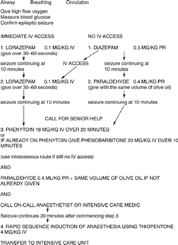 Tabella 1. Linee guida dalla metanalisi del The Status Epilepticus Working Party 2000